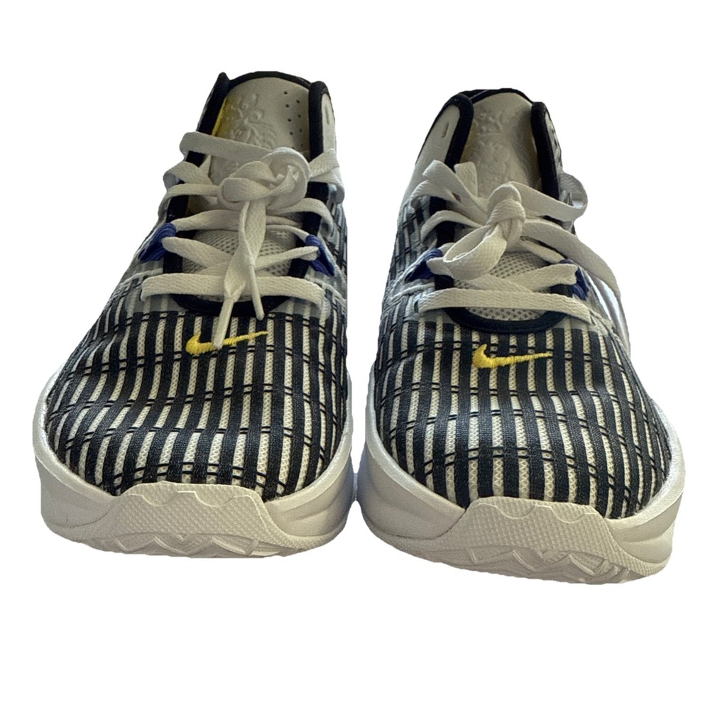 Nike LeBron Witness Shoes Mens 8.5 White Persian Violet EUC Like New - Pre-Owned - Picture 5 of 15